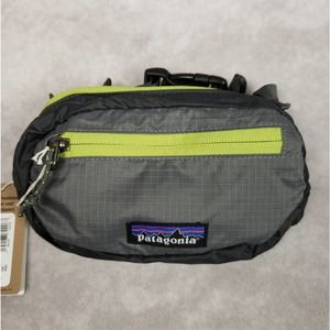 Patagonia Ultralight Black Hole Mini Hip Pack Belt Bag 1L Forge Gray